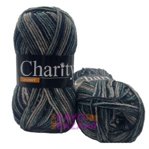 Charity chunky 225 gunmetal grey