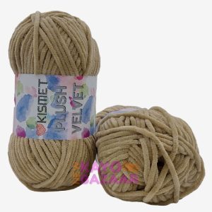 Plush velvet 25 beige