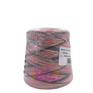 Mirage 4 ply print cone 309 Rose Nougat