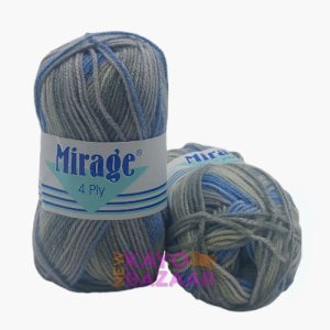 Mirage 4 ply print 312 blueberry freeze