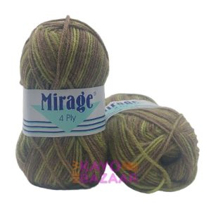 Mirage 4 ply print 320 nutshell