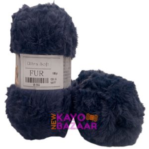 Fur 6 navy