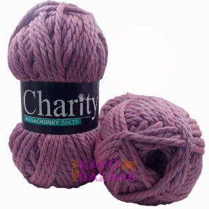 Charity Mega Chunky Solid 710 thistle