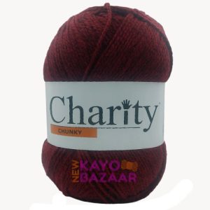 Charity chunky 300g 727 dark cherry
