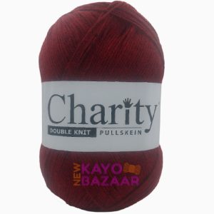 Charity DK 300g 727 dark cherry