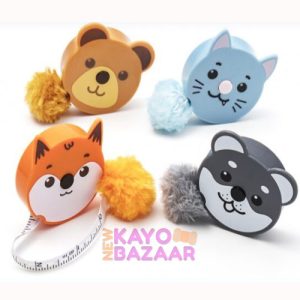 Fluffy tail retractable tape measure