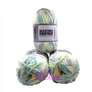 67 Blankets viva print P09 Lemon Meringue