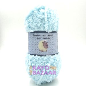 Ultra-soft baby knitting sheep baby blue