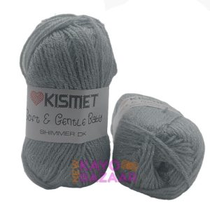 Soft & gentle baby shimmer dk bb10 grey