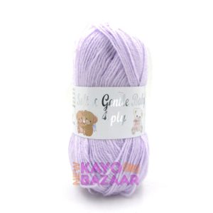 Soft & gentle baby 4 ply  bb3 pale lilac