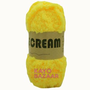 Ice cream bright yellow