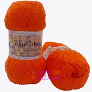 Coffee cotton 13 lot b orange