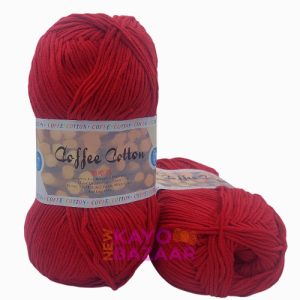 Coffee cotton 42 cherry red