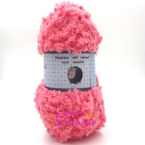 Ultra-soft baby knitting sheep coral