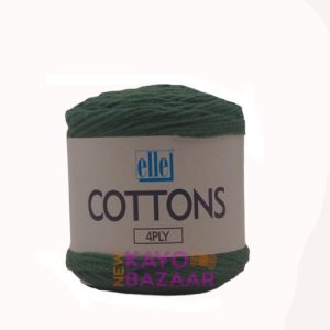 Cottons 4 ply 022 green valley