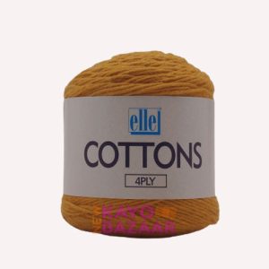 Cottons 4 ply 038 gold