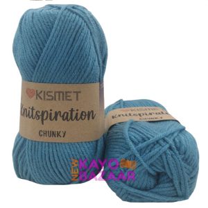 Knitspiration chunky k14 steel blue