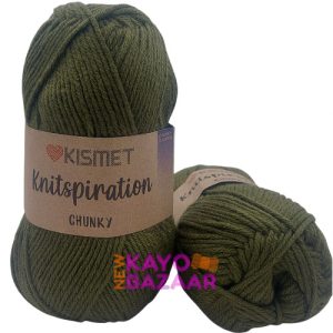Knitspiration chunky k37 country green