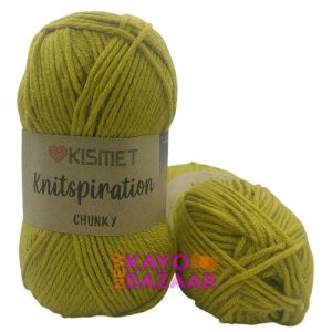 Knitspiration chunky k38 olive green
