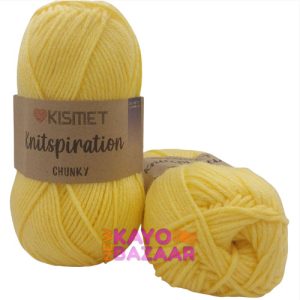 Knitspiration chunky k42 lemon yellow