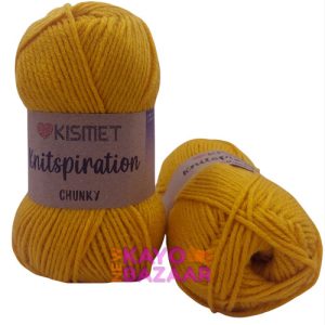 Knitspiration chunky k43 mustard yellow