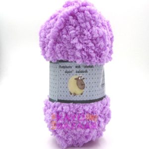 Ultra-soft baby knitting sheep lilac