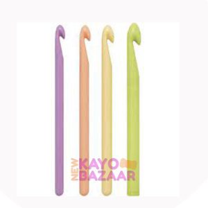 Plastic crochet hooks