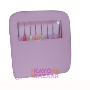 8 Rubber crochet hooks in a bag 18-1020