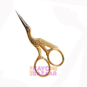 Gold stork embroidery scissor