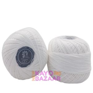 Cotton pearl no 5 white