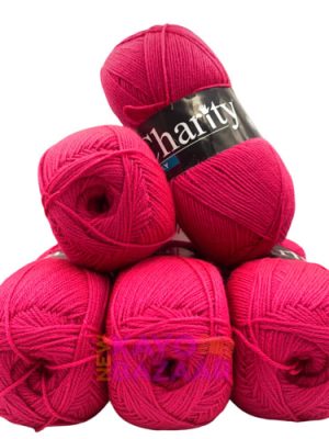 Charity 4 ply 076 Fuschia