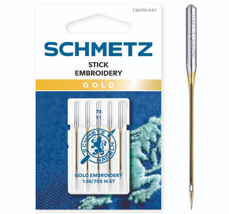 Schmetz gold embroidery